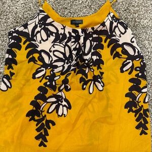 The Limited Mustard Yellow Fabric